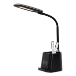 PENNY Lampa biurkowa LED Przym. 1x4,7W 3000K Z ładowarką bezprzewodową Czarny 18674/06/30 Lucide - zdjęcie dodatkowe 3